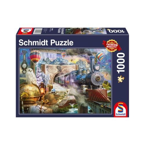 Puzzle 1000 piese Aventura magica Schmidt