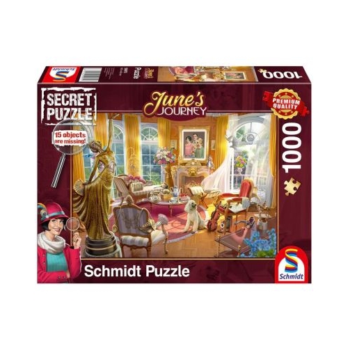 Puzzle 1000 piese I. Journey - Salonul de pe mosie Schmidt