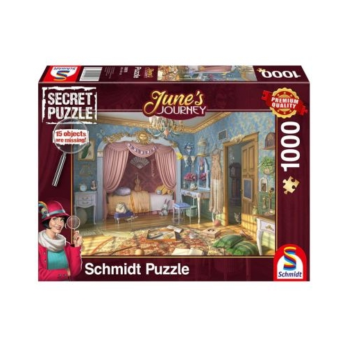 Puzzle 1000 piese I. Journey - Dormitorul Schmidt
