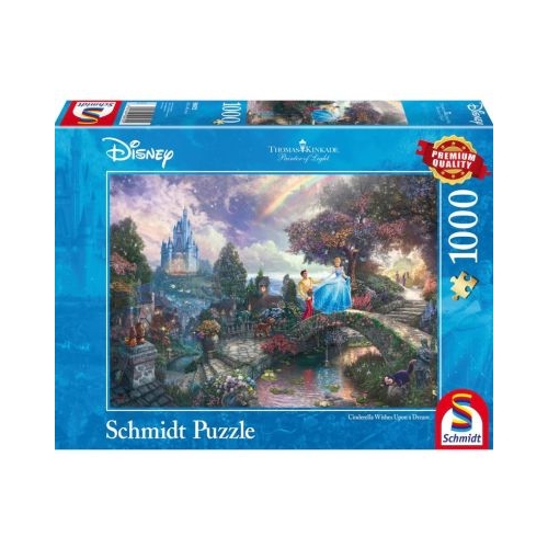 Puzzle 1000 piese Thomas Kinkade - Disney - Cenusareasa Schmidt
