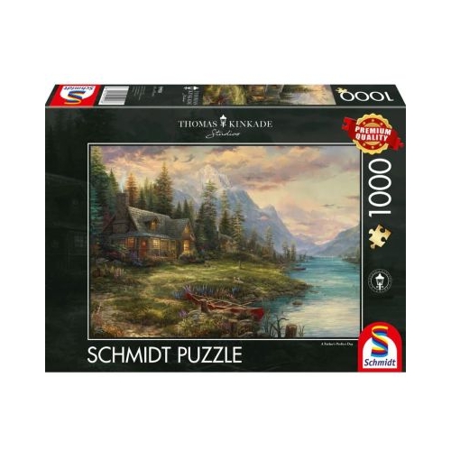 Puzzle 1000 piese Thomas Kinkade - Excursie de Ziua tatalui Schmidt