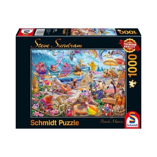Puzzle 1000 piese Steve Sundram - Beach Mania Schimdt