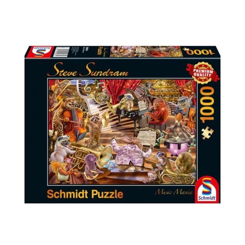 Puzzle 1000 piese Steve Sundram - Music Mania Schimdt