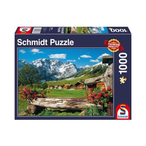 Puzzle 1000 piese Paradis la munte Schimdt