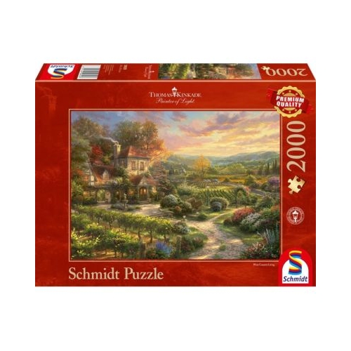 Puzzle Schmidt Thomas Kinkade - In podgorii 2000 piese