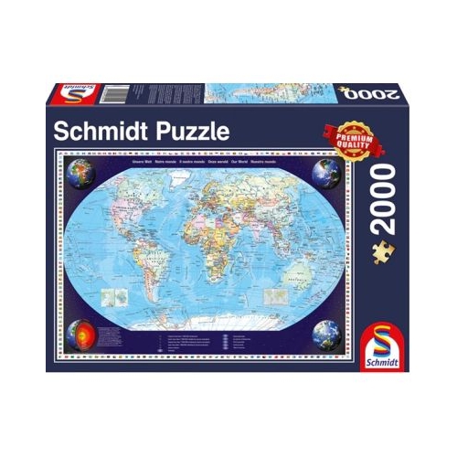 Puzzle Schmidt Lumea noastra 2000 piese