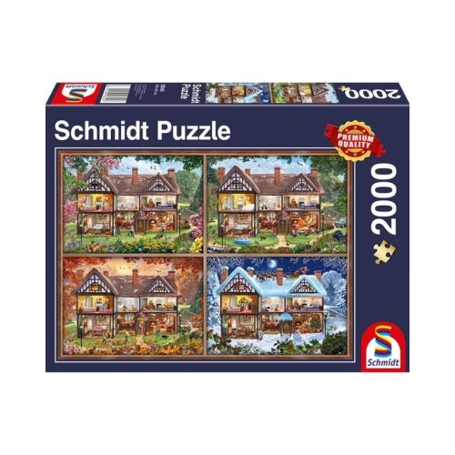 Puzzle Schmidt Cele patru sezoane 2000 piese