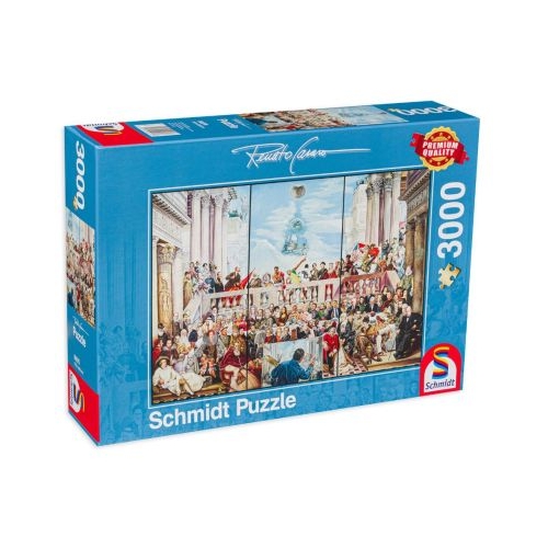 Puzzle 3000 piese Astfel trece gloria lumii Renato CasSaro Schmidt