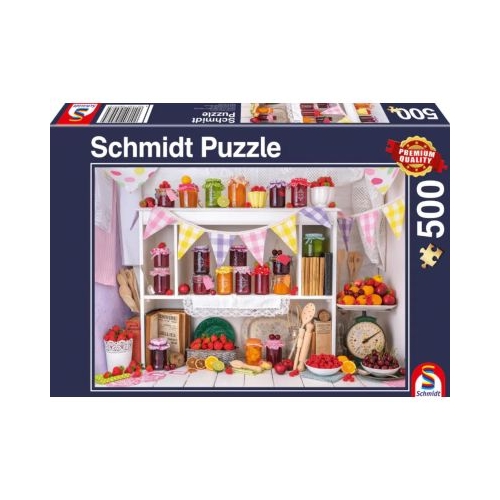Puzzle 500 piese Dulceturi si marmelada Schmidt