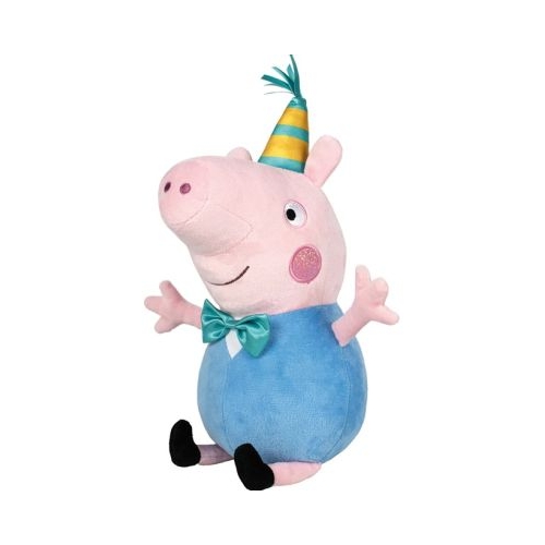 Jucarie de plus Schmidt - Peppa Pigs - Schorsch Wutz Petrecerea 37 cm