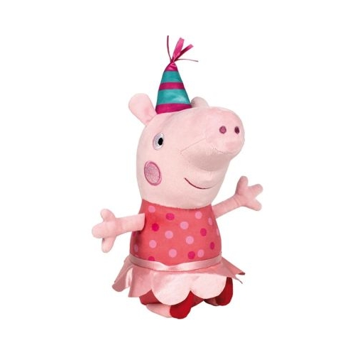 Jucarie de plus Schmidt - Peppa Pigs - Peppa Wutz Petrecerea 37 cm