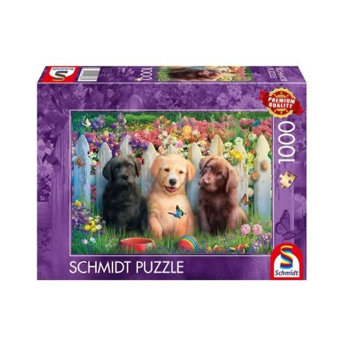 Puzzle 1000 piese Catei draguti Schmidt