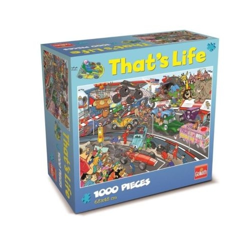 Puzzle Cauta si Gaseste 1000 piese Cursa nebuna 2