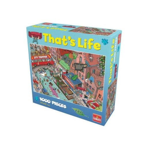 Puzzle Cauta si Gaseste 1000 piese Mare Haos in Oras 2