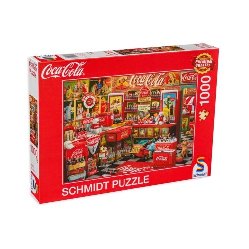 Puzzle 1000 piese Magazin de Coca Cola Schimdt