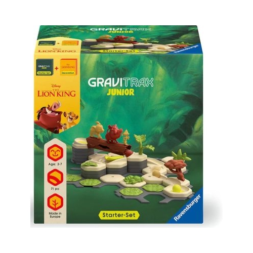 Joc de constructie set de baza Gravitrax Junior  extensia Disney - Regele Leu