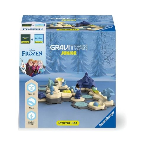 Joc de constructie set de baza Gravitrax Junior  extensia Disney - Regatul de Gheata