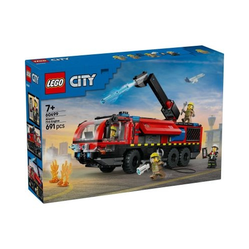 LEGO City. Autospeciala de pompieri la aeroport 60499 691 piese