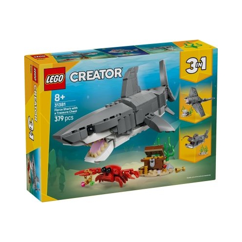 LEGO Creator. Rechin feroce cu un cufar de comori 31381 379 piese