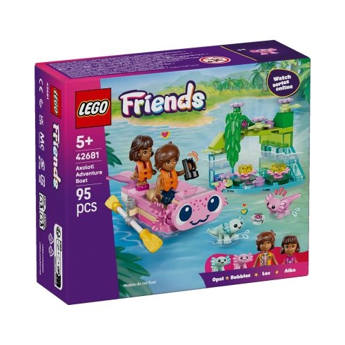 LEGO Friends. Barca-axolotl pentru aventuri 42681 95 piese