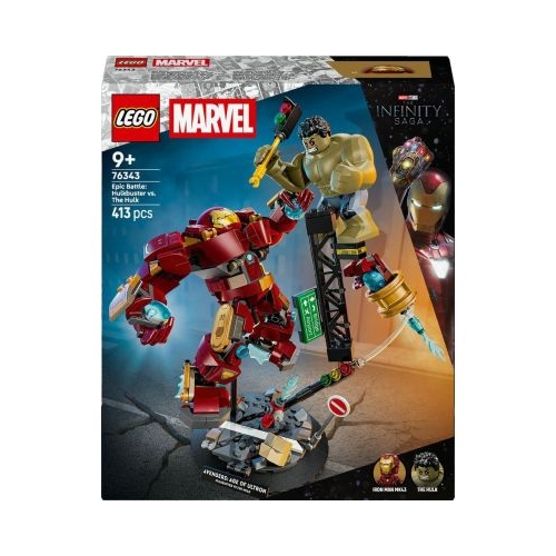 LEGO Marvel Super Heroes. Batalie memorabila Hulkbuster vs Hulk 76343 413 piese