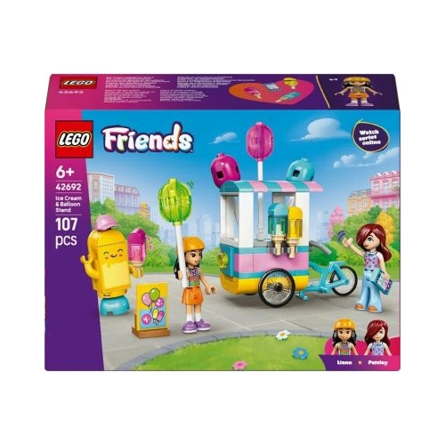 LEGO Friends. Stand cu inghetata si baloane 42692 107 piese