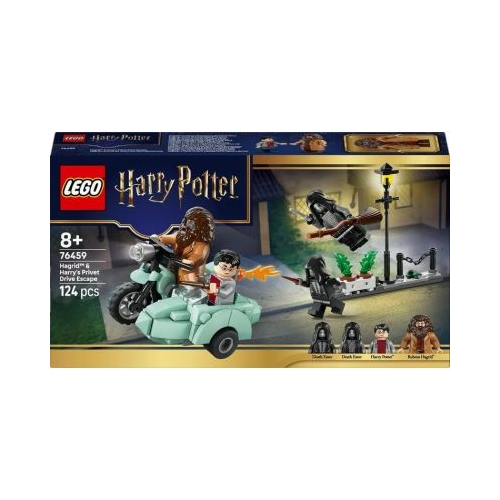 LEGO Harry Potter. Hagrid si Harry in fuga de pe Aleea Boschetelor 76459 124 piese