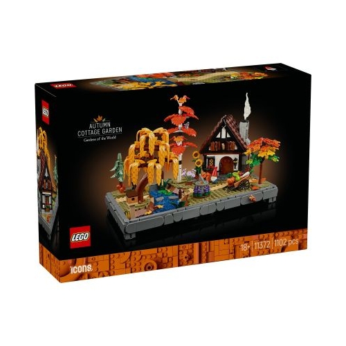 LEGO Icons. Gradina de cabana toamna 11372 1102 piese