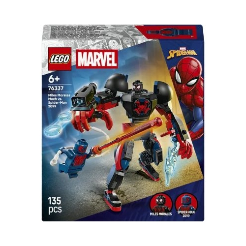 LEGO Marvel Super Heroes. Robotul lui Miles Morales vs Omul Paianjen 2099 76337 135 piese