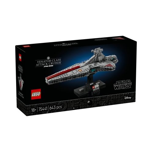 LEGO Star Wars. Crucisatorul de atac din clasa Venator 75441 643 piese