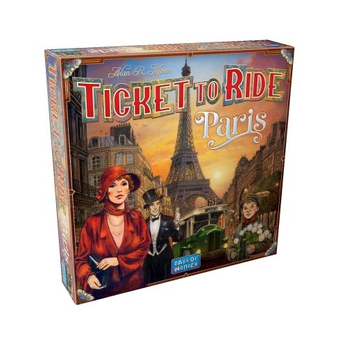 Joc de societate Ticket to Ride Paris limba engleza