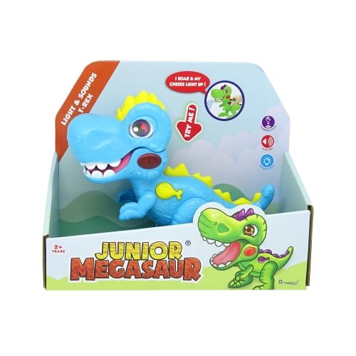 Mighty Megasaur Dinozaur Junior cu lumini si sunete diverse culori