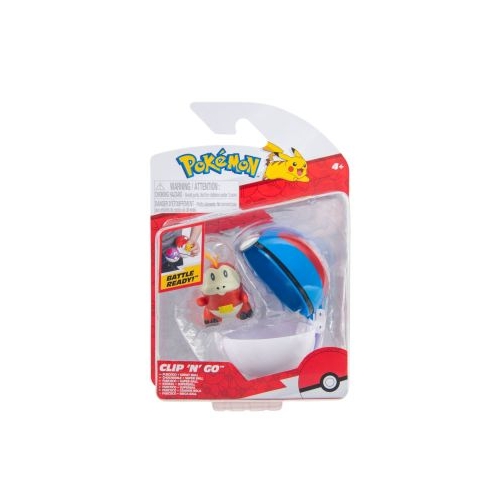 Pokemon Set 2 figurine Clip n Go Fuecoco  Great Ball