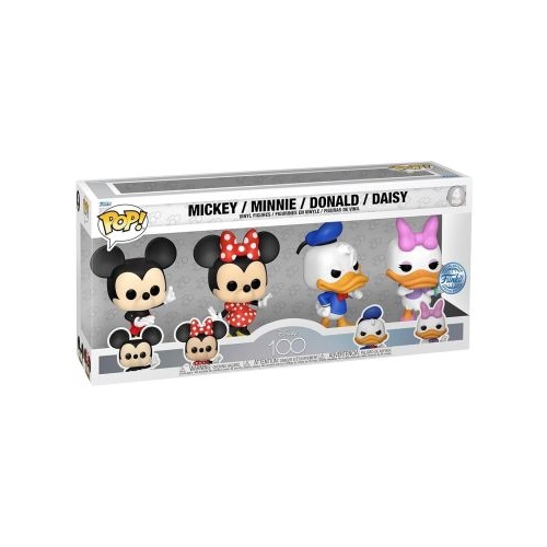 Funko POP Disney Disney Classics 4PK Mickey  Minnie  Donald  Daisy