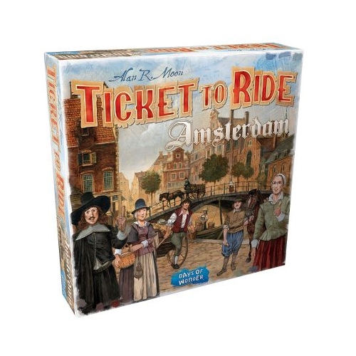 Joc de societate Ticket to Ride Amsterdam limba engleza