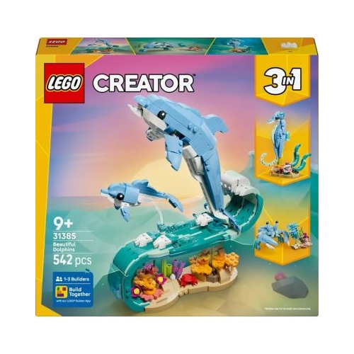 LEGO Creator. Animale marine Delfini superbi 31385 542 piese