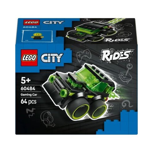 LEGO City. Vehicule Masina de curse din jocuri video 60484 64 piese