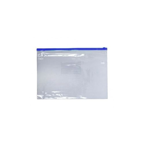 Mapa plastic CNX F53  F54 cu fermoar zip A5 120 microni transparent