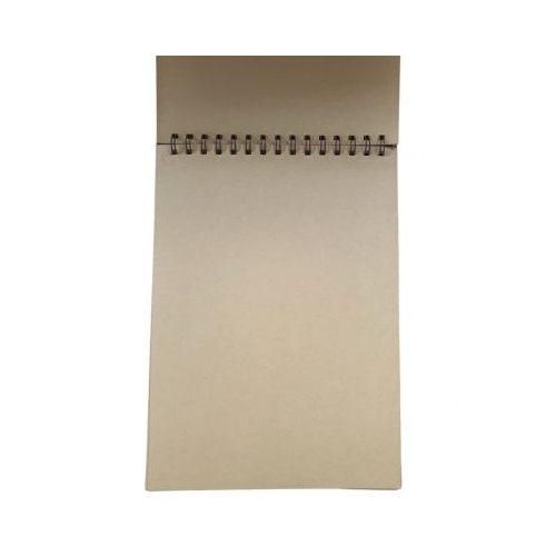 Blocnotes A4 CNX SGB-1027 46 file hartie kraft velin coperta cartonata cu spira