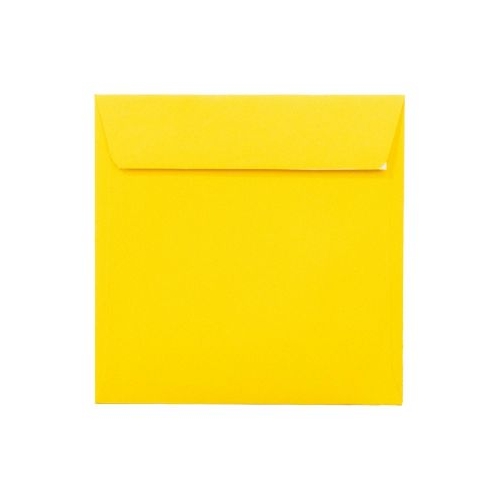 Plic color PC1616G galben 120gmp 160x160mm autoadeziv set 25 buc