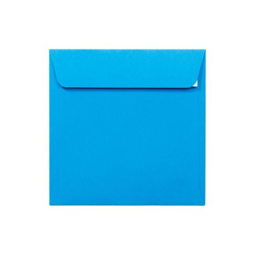 Plic color PC1616A albastru 120gmp 160x160mm autoadeziv set 25 buc