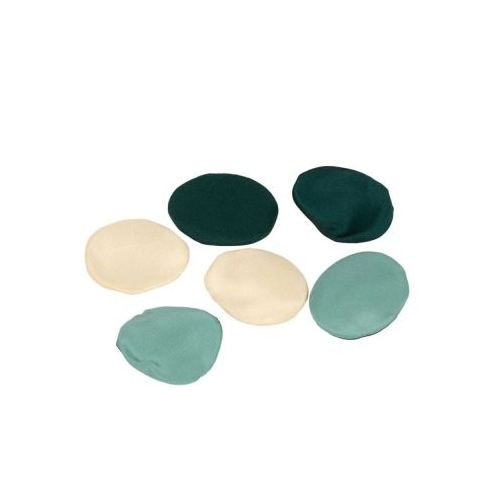 Accesorii creatie ROSEPETAL-34 petale textura matase nuante de verde set 200 buc