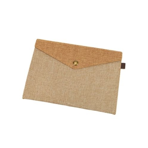 Plic cu capsa magnetica RECSTAP2316 material textil bej 24x16.5cm