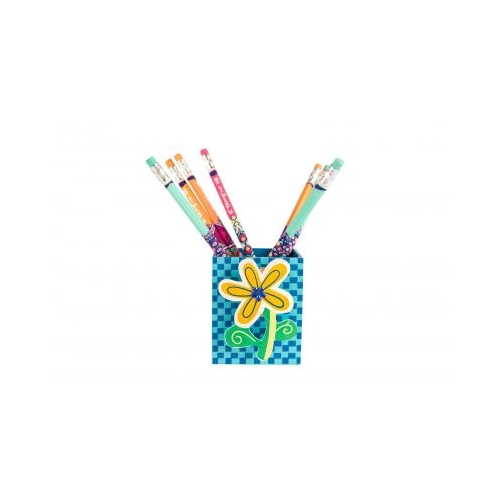 Suport instrumente de scris CNX ZS1042 lemn floare diverse modele