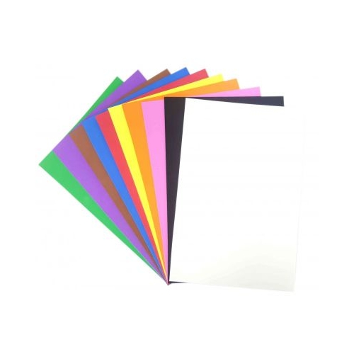 Hartie gumata A4 - simpla 2mm set 10 coli Colorarte