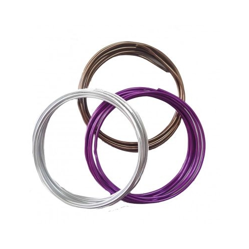 Accesorii creatie - sarma aluminiu diverse culori 2m Colorarte