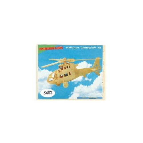 Puzzle lemn 3D - Elicopter 2 foi Colorarte HR103P007-2ZZL11A-01