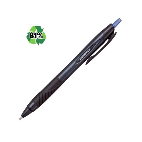 Pix Jetstream Uni-ball SXN-157E 0. 7mm cu mecanism grip cauciucat 81 din materiale reciclate albastru