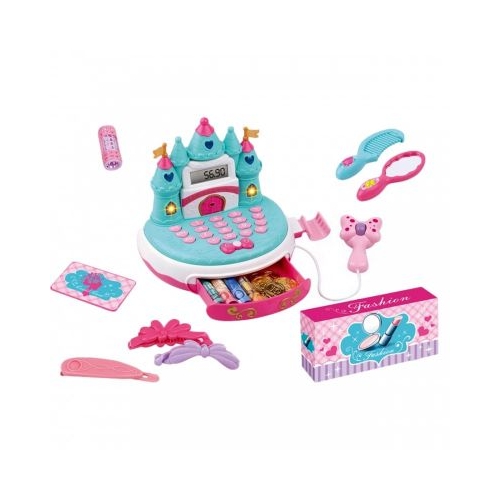 Set supermarket - casa de marcat electronica - accesorii fashion incluse afisaj MegaCreative 406147 3 ani