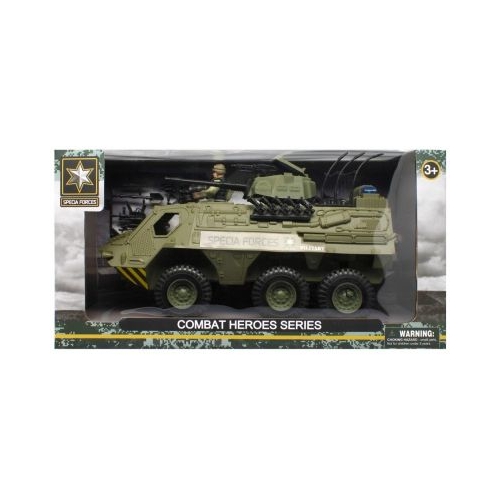 Vehicul militar de transport si asalt MegaCreative 502162 32cm plastic verde 3 ani